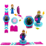 Super Hero Series Building Blocks Watch Children Kids Watch Electronic Cartoon Children Watch