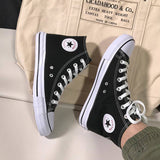 Brand Canvas Shoes Men High help Casual Breathable Canvas Shoes Platform Men Male Shoes Unisex Sneakers Flats Shoes Men 2020 New