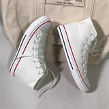 Brand Canvas Shoes Men High help Casual Breathable Canvas Shoes Platform Men Male Shoes Unisex Sneakers Flats Shoes Men 2020 New