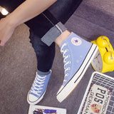 Brand Canvas Shoes Men High help Casual Breathable Canvas Shoes Platform Men Male Shoes Unisex Sneakers Flats Shoes Men 2020 New