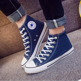 Brand Canvas Shoes Men High help Casual Breathable Canvas Shoes Platform Men Male Shoes Unisex Sneakers Flats Shoes Men 2020 New