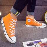 Brand Canvas Shoes Men High help Casual Breathable Canvas Shoes Platform Men Male Shoes Unisex Sneakers Flats Shoes Men 2020 New