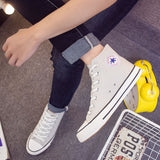 Brand Canvas Shoes Men High help Casual Breathable Canvas Shoes Platform Men Male Shoes Unisex Sneakers Flats Shoes Men 2020 New