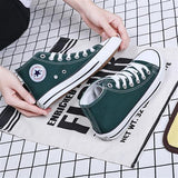 Brand Canvas Shoes Men High help Casual Breathable Canvas Shoes Platform Men Male Shoes Unisex Sneakers Flats Shoes Men 2020 New