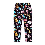 Sweet Kids Printing Leggings Girls Spring Summer Trousers For Children Flower Skinny Pencil Pants Fashion Girls Leggings