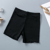 100% Cotton Girls Safety Pants Top Quality Kids Short Pants Underwear Children Summer Cute Shorts Underpants For 3-11 Years Old