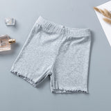 100% Cotton Girls Safety Pants Top Quality Kids Short Pants Underwear Children Summer Cute Shorts Underpants For 3-11 Years Old