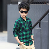 Teenage Boys Shirts School Shirt for Boys Turn Down Collar Shirt For Boys White Kids Teen Clothes 6 8 10 12 14 Year