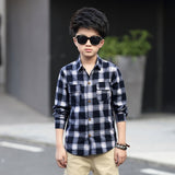 Teenage Boys Shirts School Shirt for Boys Turn Down Collar Shirt For Boys White Kids Teen Clothes 6 8 10 12 14 Year