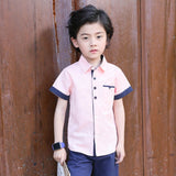 Teenage Boys Shirts School Shirt for Boys Turn Down Collar Shirt For Boys White Kids Teen Clothes 6 8 10 12 14 Year