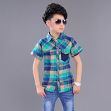 Teenage Boys Shirts School Shirt for Boys Turn Down Collar Shirt For Boys White Kids Teen Clothes 6 8 10 12 14 Year