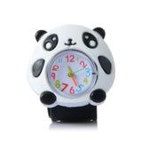 3D Cartoon Watch Animal  Milk Dad Cute Children Clock Baby Kid Quartz Waterproof Student Wrist Watches for Girls Boys Gifts