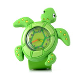 3D Cartoon Watch Animal  Milk Dad Cute Children Clock Baby Kid Quartz Waterproof Student Wrist Watches for Girls Boys Gifts