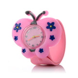 3D Cartoon Watch Animal  Milk Dad Cute Children Clock Baby Kid Quartz Waterproof Student Wrist Watches for Girls Boys Gifts