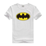 DMDM PIG Batman Superman Short Sleeve T-Shirts For Boys Girl Tops Kids Clothing TShirt Size 2 3 4 5 Years Baby Clothes Tee