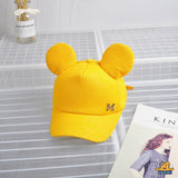 Kids Sun Caps Big Ears M Lettered Children Baseball Cap Baby Boy Hat Baby Girl Summer Hats