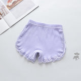 100% Cotton 2020 New Girls Lace Shorts Top Quality Pink Girl Safety Pants Underwear Shorts Cute Briefs For Kids 3-13 Years Old