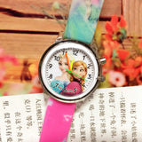 Elsa Children Wrist Watches Spiderman Colorful Light Source Boys Watch Girls Kids Watches Silica Quartz Clock  Relogio Feminino