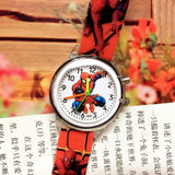Elsa Children Wrist Watches Spiderman Colorful Light Source Boys Watch Girls Kids Watches Silica Quartz Clock  Relogio Feminino