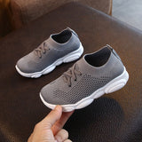New Baby Sneakers 2020 Fashion Children's Flat Shoes Baby Kids Girls Shoes Stretch Breathable Mesh Sports Running Shoes