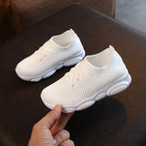 New Baby Sneakers 2020 Fashion Children's Flat Shoes Baby Kids Girls Shoes Stretch Breathable Mesh Sports Running Shoes