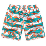 Kids Boys Swimming Shorts Summer Sharks Fast Dry Swimwear for Teenage Boy Carton Print Beach Shorts Children 4 6 8 10 12 years