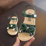 2020 Summer Boys Leather Sandals For Baby Flat Children Beach Shoes Kids Sports Soft Non-slip Casual Toddler Sandals 2-8 Years
