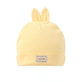 Cute Kids Hat Cap with Bibs Candy Solid Colors Boys Girls Baby Beanies Hats Cotton Born Baby Hat Bibs Toddler Infant Caps
