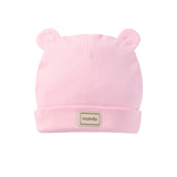 Cute Kids Hat Cap with Bibs Candy Solid Colors Boys Girls Baby Beanies Hats Cotton Born Baby Hat Bibs Toddler Infant Caps