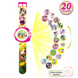 New Spiderman Kids Watches Princess Projection Cartoon Pattern Digital Child watch For Boys Girls LED Display Clock Relogio