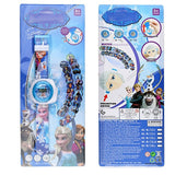 New Spiderman Kids Watches Princess Projection Cartoon Pattern Digital Child watch For Boys Girls LED Display Clock Relogio