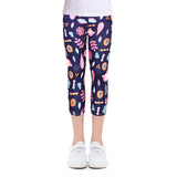 Kids Children Pencil Pants Leggings for 4-10Y Girl Clothes Summer Girls Leggings Skinny Calf-length Cropped Trousers
