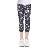 Kids Children Pencil Pants Leggings for 4-10Y Girl Clothes Summer Girls Leggings Skinny Calf-length Cropped Trousers