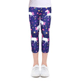 Kids Children Pencil Pants Leggings for 4-10Y Girl Clothes Summer Girls Leggings Skinny Calf-length Cropped Trousers