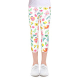 Kids Children Pencil Pants Leggings for 4-10Y Girl Clothes Summer Girls Leggings Skinny Calf-length Cropped Trousers