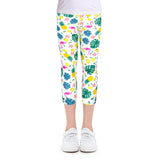 Kids Children Pencil Pants Leggings for 4-10Y Girl Clothes Summer Girls Leggings Skinny Calf-length Cropped Trousers