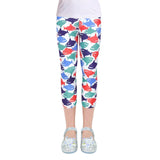 Kids Children Pencil Pants Leggings for 4-10Y Girl Clothes Summer Girls Leggings Skinny Calf-length Cropped Trousers
