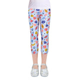 Kids Children Pencil Pants Leggings for 4-10Y Girl Clothes Summer Girls Leggings Skinny Calf-length Cropped Trousers