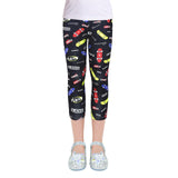 Kids Children Pencil Pants Leggings for 4-10Y Girl Clothes Summer Girls Leggings Skinny Calf-length Cropped Trousers