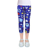 Kids Children Pencil Pants Leggings for 4-10Y Girl Clothes Summer Girls Leggings Skinny Calf-length Cropped Trousers