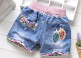 Girls Denim Shorts Teenagers Summer Lace Short Pants Kids Beach Clothes Children's Shorts For Teenage Girls