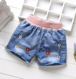 Girls Denim Shorts Teenagers Summer Lace Short Pants Kids Beach Clothes Children's Shorts For Teenage Girls