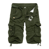 Mens Military Cargo Shorts 2020 Brand New Army Camouflage Tactical Shorts Men Cotton Loose Work Casual Short Pants Plus Size
