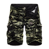 Mens Military Cargo Shorts 2020 Brand New Army Camouflage Tactical Shorts Men Cotton Loose Work Casual Short Pants Plus Size