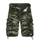 Mens Military Cargo Shorts 2020 Brand New Army Camouflage Tactical Shorts Men Cotton Loose Work Casual Short Pants Plus Size