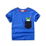 INPEPNOW Children T-shirt for Boy 2020 Animal Print Dinosaur Boys T Shirt for Girls Tops Cartoon Kids tshirt Clothes 5-14 Yrs