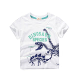 INPEPNOW Children T-shirt for Boy 2020 Animal Print Dinosaur Boys T Shirt for Girls Tops Cartoon Kids tshirt Clothes 5-14 Yrs