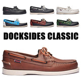 Men Genuine Leather Driving Shoes,New Fashion Docksides Classic Boat Shoe,Brand Design Flats Loafers For Men Women 2019A010