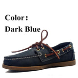 Men Genuine Leather Driving Shoes,New Fashion Docksides Classic Boat Shoe,Brand Design Flats Loafers For Men Women 2019A010