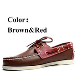Men Genuine Leather Driving Shoes,New Fashion Docksides Classic Boat Shoe,Brand Design Flats Loafers For Men Women 2019A010